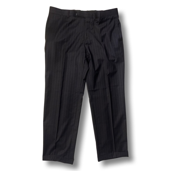 Hugo Boss Scorsese Mens Striped Trousers Movie - Picture 1 of 5